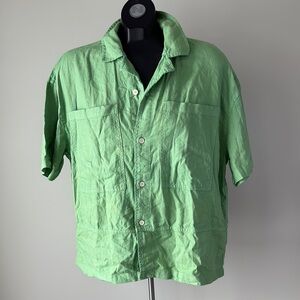 Zara Light Green Blouse